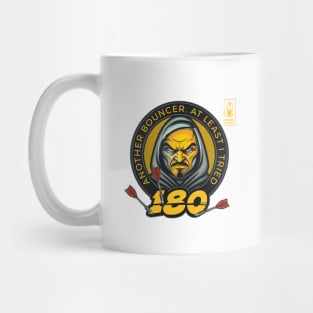 Dart 180 Onehundredandeigthy Bouncer Yellow Player Mug